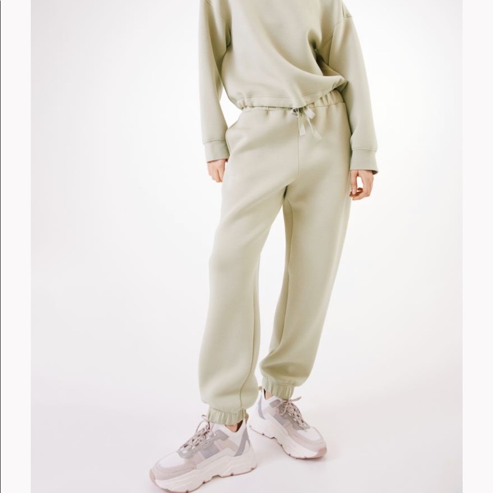 HM Scuba Look Joggers Green
